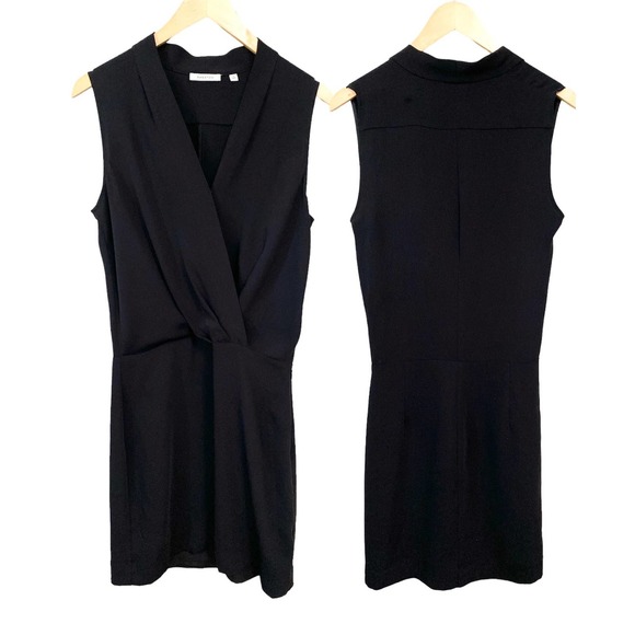 Aritzia Dresses Aritzia Babaton Black Phoenix Mini Crossover Top